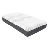 12" Twin Mattress Green Tea Gel-Infused Memory Foam Hybrid Mattress, Plush Foam Pocket Coils, Mattress in a Box, Comfortable Sleep Mattress