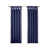 Twist Tab Lined Window Curtain Panel