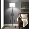 Modern Metal Tripod Floor Lamp with Chain Switch