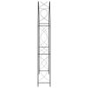 Garden Arch Black 59.1"x13.4"x94.5" Iron