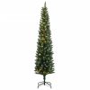 Artificial Slim Christmas Tree 150 LEDs 59.1"