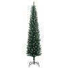 Artificial Slim Christmas Tree 150 LEDs 59.1"