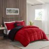 Plush to Sherpa Down Alternative Comforter Set