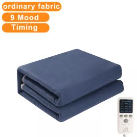 1.8m Flannel Electric Blanket Thicker Heater Heated Blanket Mattress Double Body Heating Blankets Thermostat Winter Body Warmer (Color: US- Common villus-, size: 1.8 x 1.5M)